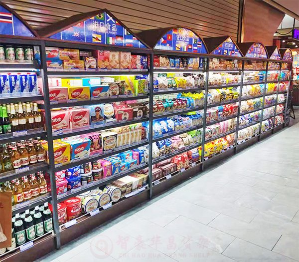 西藏日喀则乐购超市货架案例