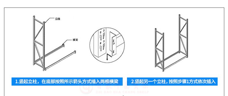 重型仓储货架安装步骤介绍